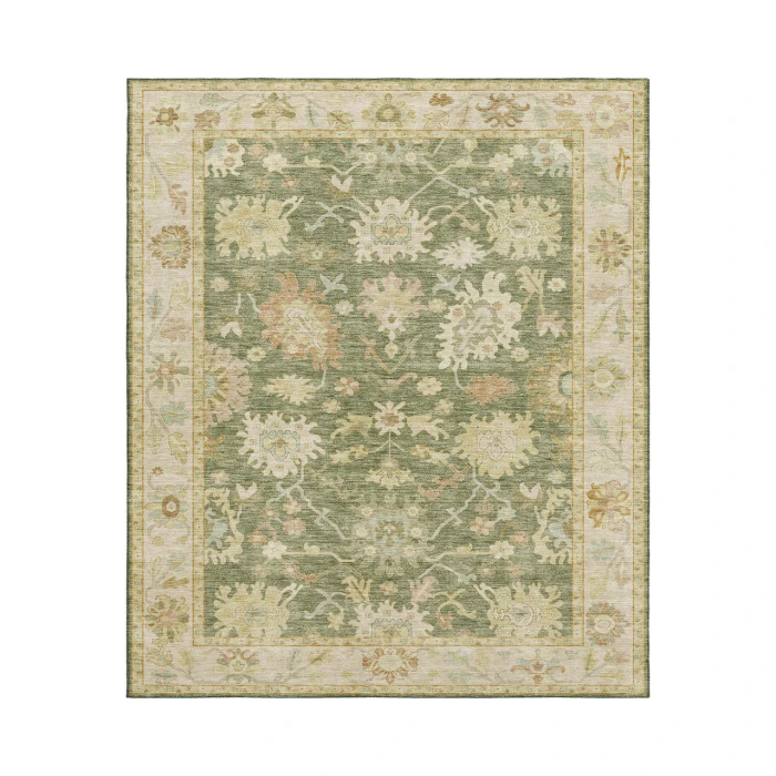 Dalyn Luxury Washable Hatay HY2 Aloe 5' x 7'6" Rug