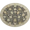 Dalyn Luxury Washable Hatay HY2 Black 8' x 8' Round Rug