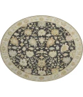 Dalyn Luxury Washable Hatay HY2 Black 8' x 8' Round Rug