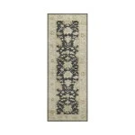Dalyn Luxury Washable Hatay HY2 Black 2'3" x 7'6" Runner Rug