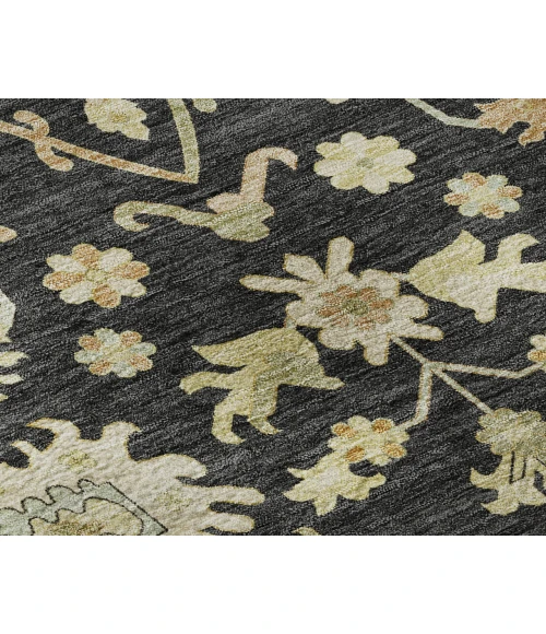 Dalyn Luxury Washable Hatay HY2 Black 8' x 10' Rug