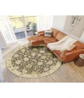 Dalyn Luxury Washable Hatay HY2 Chocolate 8' x 8' Round Rug