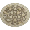 Dalyn Luxury Washable Hatay HY2 Chocolate 8' x 8' Round Rug