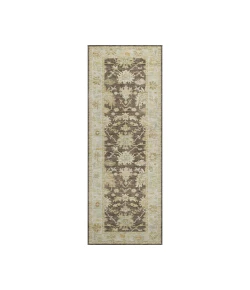 Dalyn Luxury Washable Hatay HY2 Chocolate 2'3" x 7'6" Runner Rug