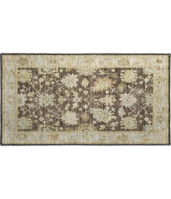 Dalyn Luxury Washable Hatay HY2 Chocolate 1'8" x 2'6" Rug