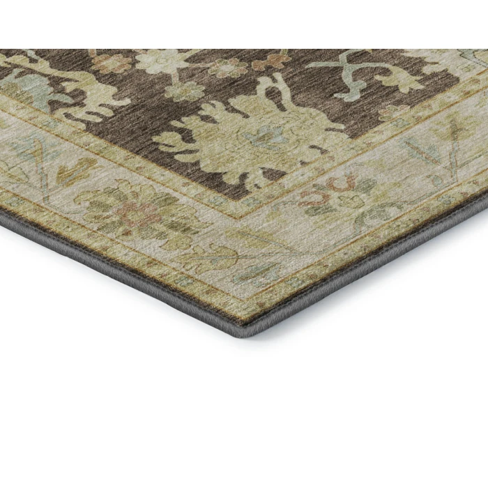 Dalyn Luxury Washable Hatay HY2 Chocolate 9' x 12' Rug