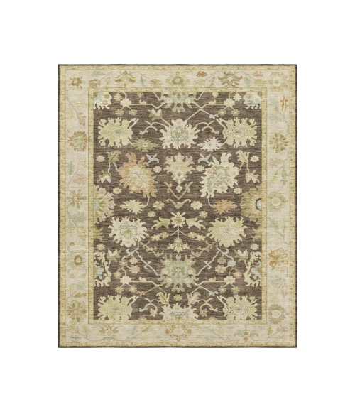 Dalyn Luxury Washable Hatay HY2 Chocolate 8' x 10' Rug