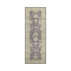 Dalyn Luxury Washable Hatay HY2 Eggplant 2'3" x 7'6" Runner Rug