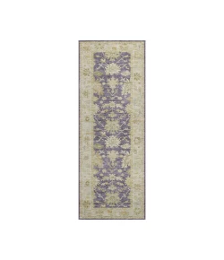 Dalyn Luxury Washable Hatay HY2 Eggplant 2'3" x 7'6" Runner Rug