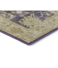 Dalyn Luxury Washable Hatay HY2 Eggplant 3' x 5' Rug