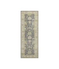 Dalyn Luxury Washable Hatay HY2 Gray 2'3" x 7'6" Runner Rug