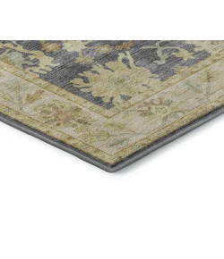 Dalyn Luxury Washable Hatay HY2 Gray 8' x 10' Rug