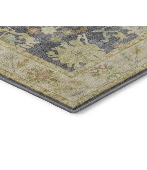 Dalyn Luxury Washable Hatay HY2 Gray 8' x 10' Rug