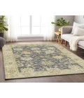 Dalyn Luxury Washable Hatay HY2 Gray 8' x 10' Rug