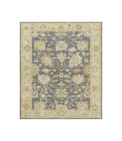 Dalyn Luxury Washable Hatay HY2 Gray 8' x 10' Rug