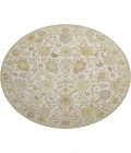 Dalyn Luxury Washable Hatay HY2 Ivory 8' x 8' Round Rug