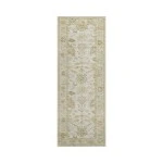 Dalyn Luxury Washable Hatay HY2 Ivory 2'3" x 7'6" Runner Rug