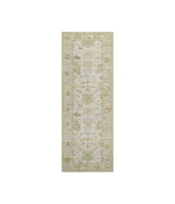 Dalyn Luxury Washable Hatay HY2 Ivory 2'3" x 7'6" Runner Rug