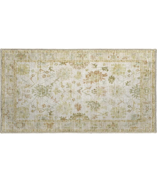 Dalyn Luxury Washable Hatay HY2 Ivory 1'8" x 2'6" Rug