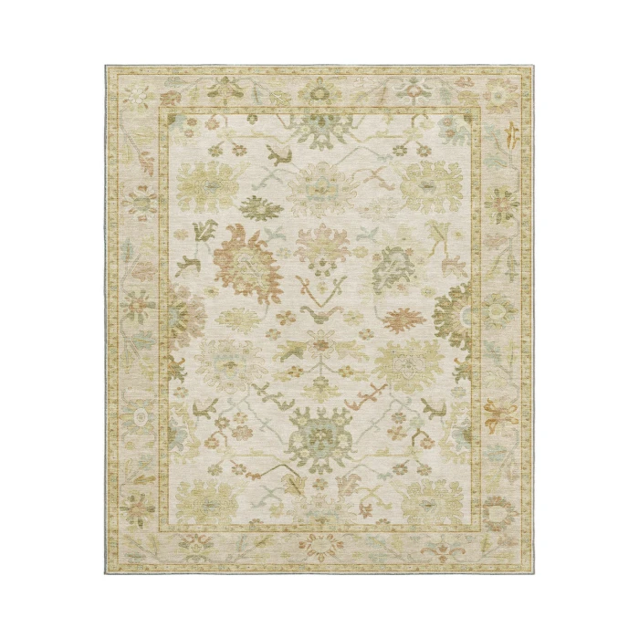 Dalyn Luxury Washable Hatay HY2 Ivory 3' x 5' Rug