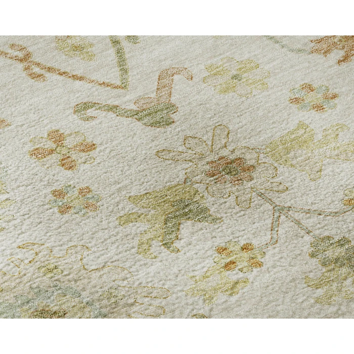Dalyn Luxury Washable Hatay HY2 Ivory 3' x 5' Rug