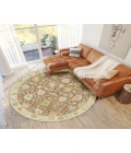 Dalyn Luxury Washable Hatay HY2 Paprika 8' x 8' Round Rug