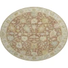Dalyn Luxury Washable Hatay HY2 Paprika 8' x 8' Round Rug