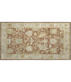 Dalyn Luxury Washable Hatay HY2 Paprika 1'8" x 2'6" Rug