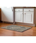Dalyn Luxury Washable Hatay HY3 Charcoal 1'8" x 2'6" Rug