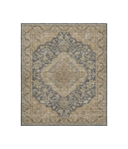 Dalyn Luxury Washable Hatay HY3 Charcoal 9' x 12' Rug