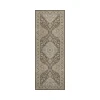 Dalyn Luxury Washable Hatay HY3 Chocolate 2'3" x 7'6" Runner Rug