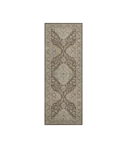 Dalyn Luxury Washable Hatay HY3 Chocolate 2'3" x 7'6" Runner Rug