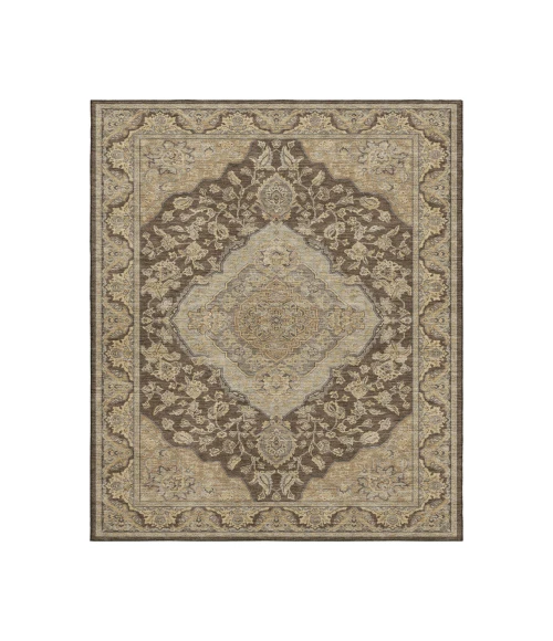 Dalyn Luxury Washable Hatay HY3 Chocolate 8' x 10' Rug