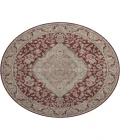 Dalyn Luxury Washable Hatay HY3 Garnet 8' x 8' Round Rug
