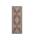 Dalyn Luxury Washable Hatay HY3 Garnet 2'3" x 7'6" Runner Rug