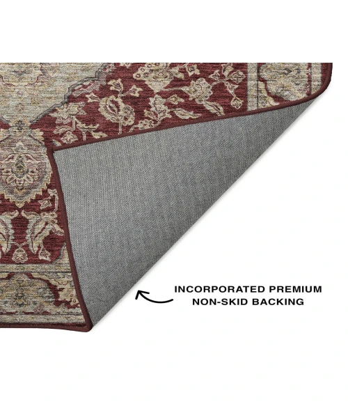 Dalyn Luxury Washable Hatay HY3 Garnet 8' x 10' Rug