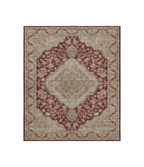 Dalyn Luxury Washable Hatay HY3 Garnet 8' x 10' Rug