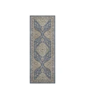 Dalyn Luxury Washable Hatay HY3 Navy 2'3" x 7'6" Runner Rug