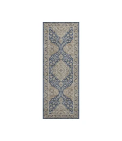 Dalyn Luxury Washable Hatay HY3 Navy 2'3" x 7'6" Runner Rug