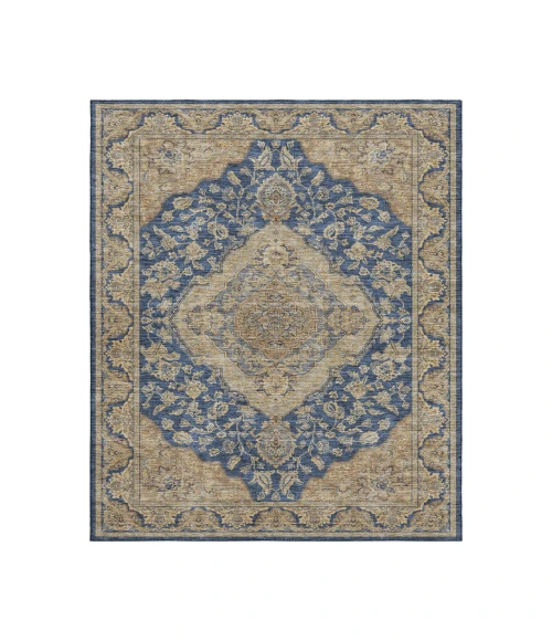 Dalyn Luxury Washable Hatay HY3 Navy 10' x 14' Rug