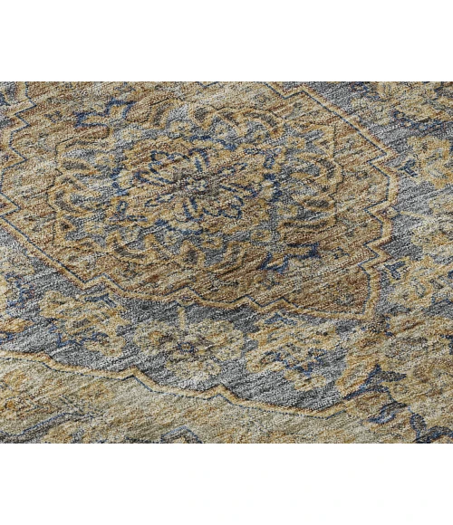 Dalyn Luxury Washable Hatay HY3 Navy 2'3" x 7'6" Runner Rug