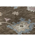 Dalyn Luxury Washable Hatay HY4 Chocolate 2'3" x 7'6" Runner Rug