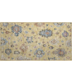 Dalyn Luxury Washable Hatay HY4 Gold 1'8" x 2'6" Rug