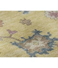 Dalyn Luxury Washable Hatay HY4 Gold 2'3" x 7'6" Runner Rug