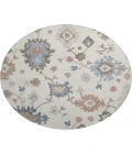 Dalyn Luxury Washable Hatay HY4 Ivory 8' x 8' Round Rug
