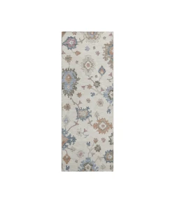 Dalyn Luxury Washable Hatay HY4 Ivory 2'3" x 7'6" Runner Rug
