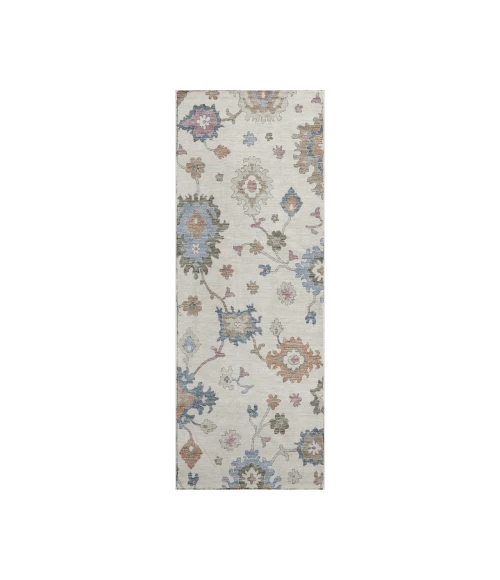 Dalyn Luxury Washable Hatay HY4 Ivory 2'3" x 7'6" Runner Rug
