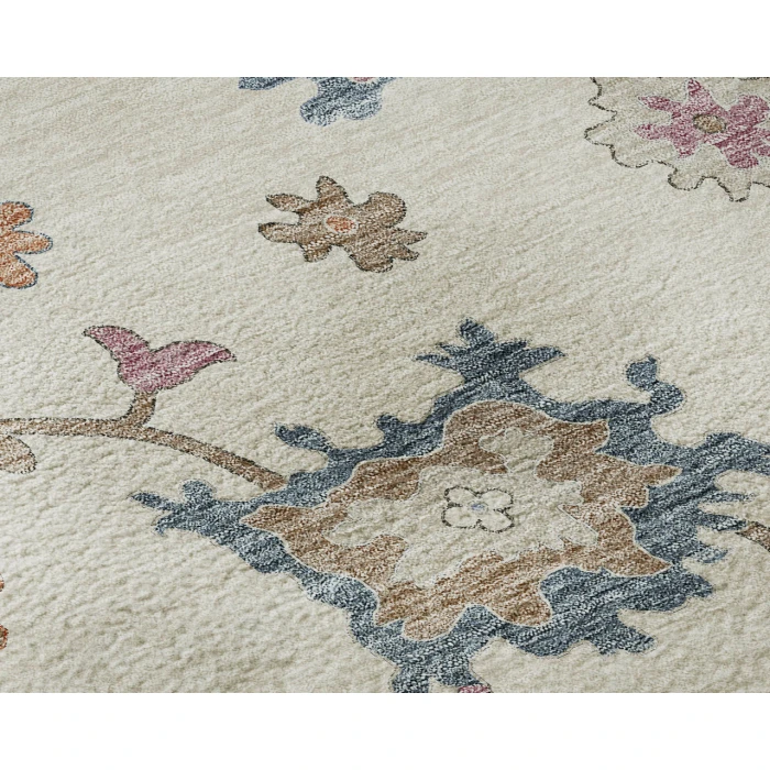 Dalyn Luxury Washable Hatay HY4 Ivory 3' x 5' Rug