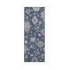 Dalyn Luxury Washable Hatay HY4 Navy 2'3" x 7'6" Runner Rug