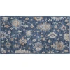 Dalyn Luxury Washable Hatay HY4 Navy 1'8" x 2'6" Rug